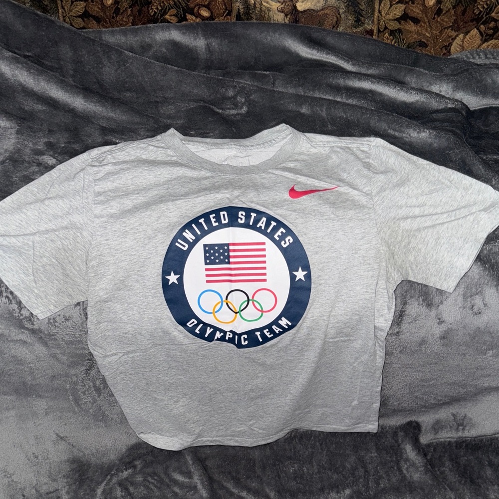 Nike Kids Gray Olympic Team Tee